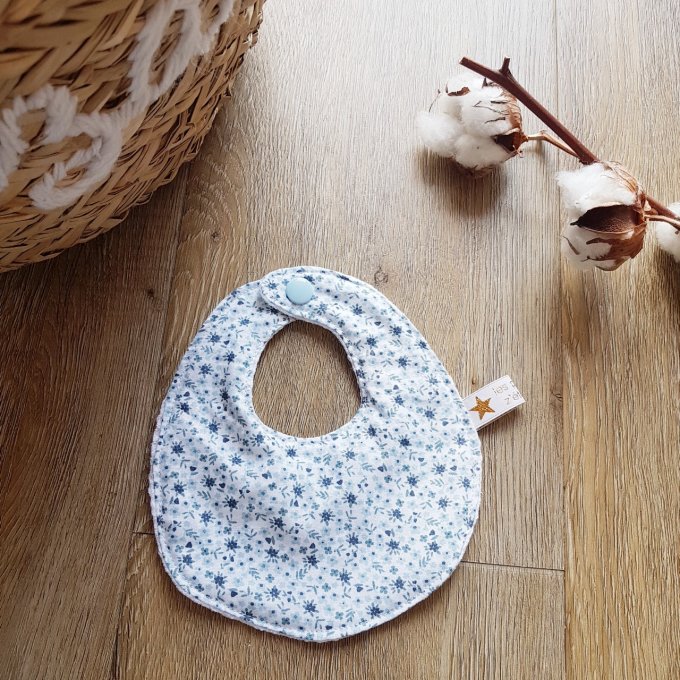 Bavoir Salomé poupée 30 à 42 cm 3 coloris