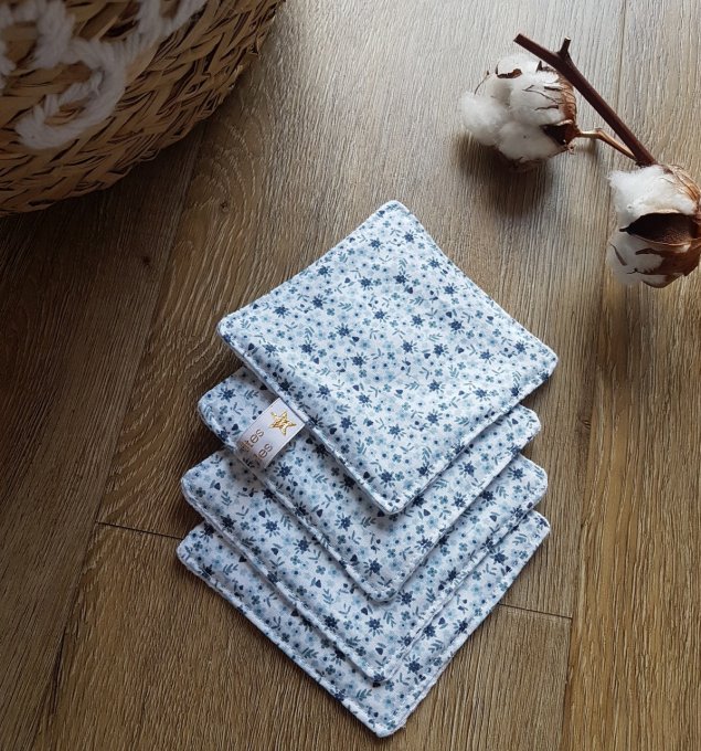 Lingettes lavables Salomé pour poupée 3 coloris