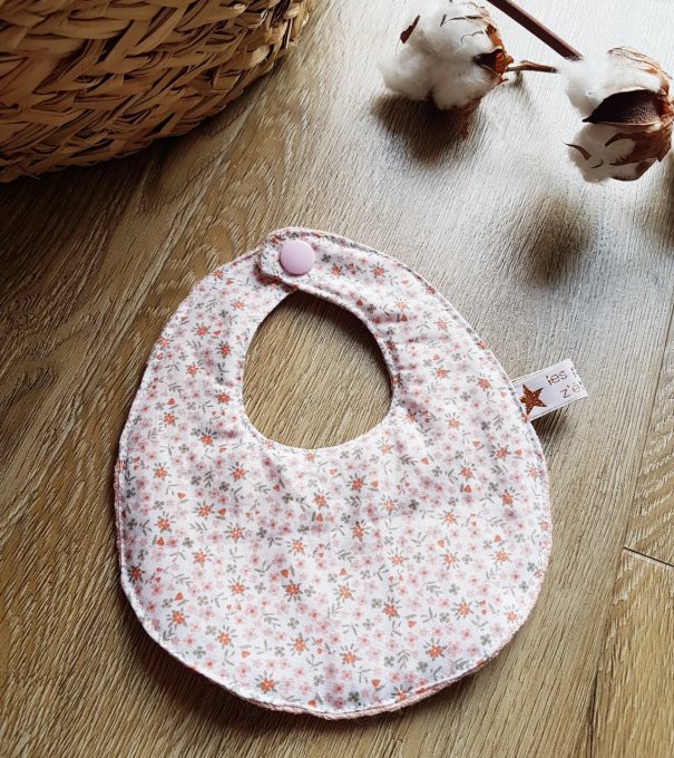 Bavoir Salomé poupée 30 à 42 cm 3 coloris