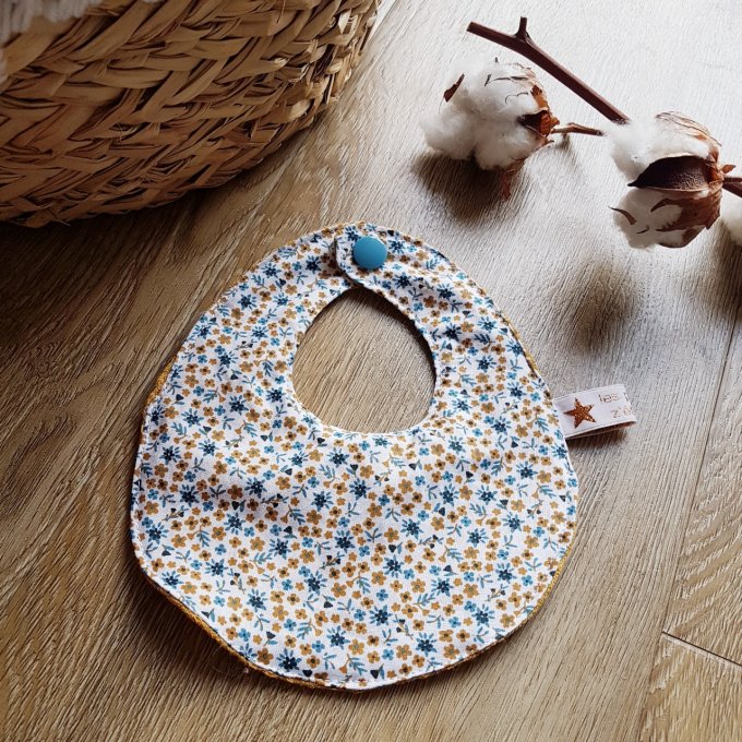 Bavoir Salomé poupée 30 à 42 cm 3 coloris