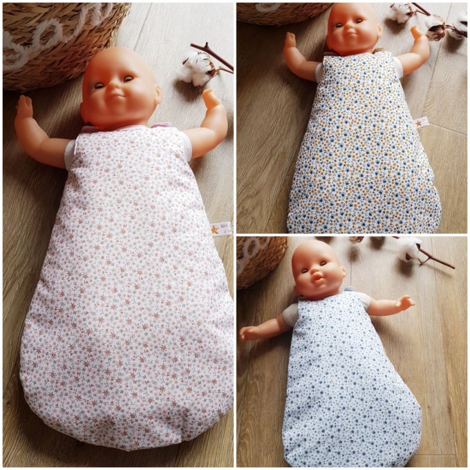 Gigoteuse Salomé poupée de 30 à 42cm 3 coloris  