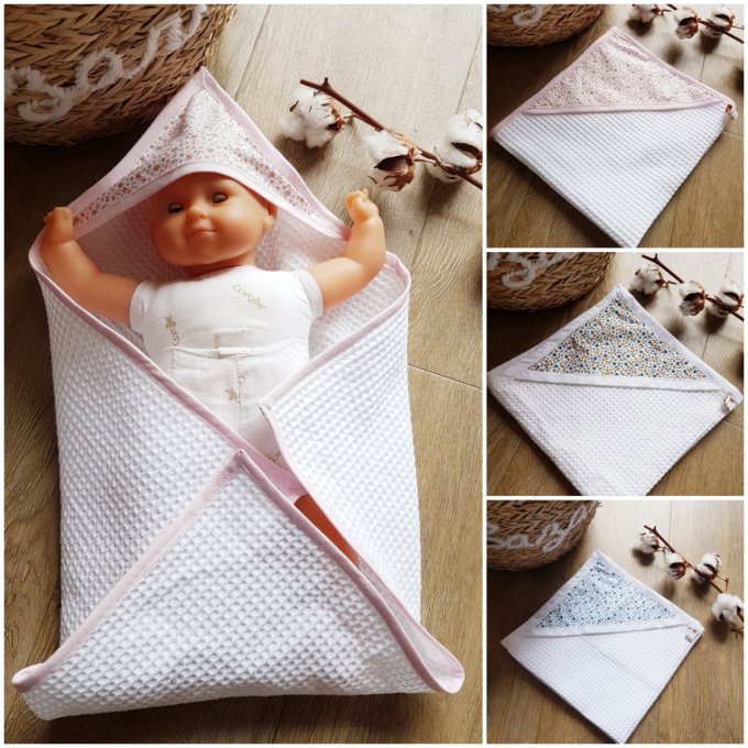 Cape de bain Salomé pour poupée 3 coloris