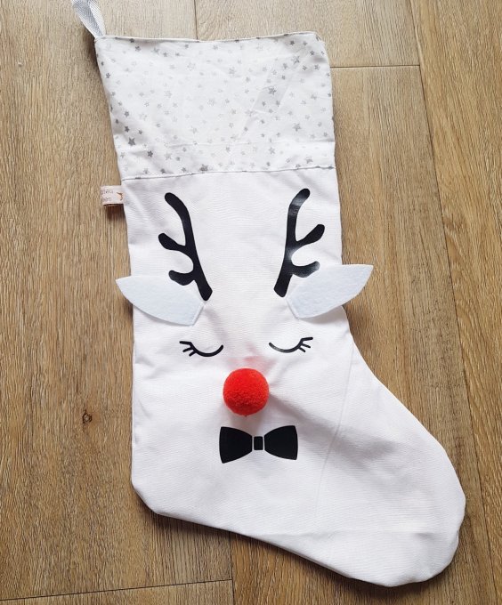 Botte de Noël Rudolf personnalisable 