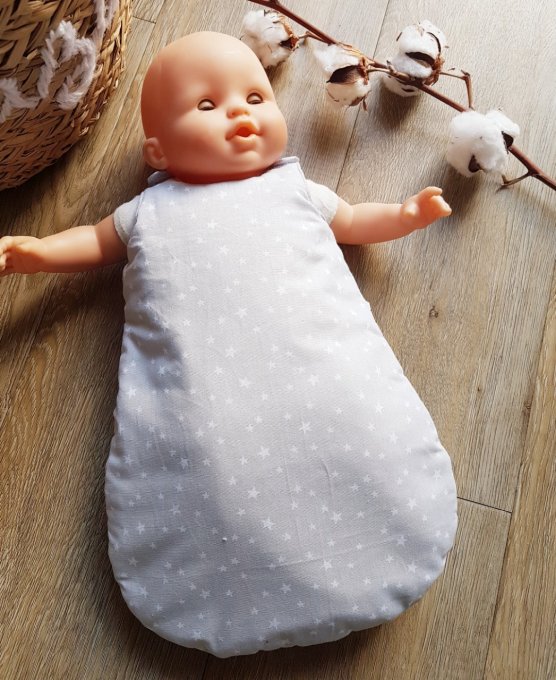 Gigoteuse étoile poupée de 30 à 42cm deux coloris 