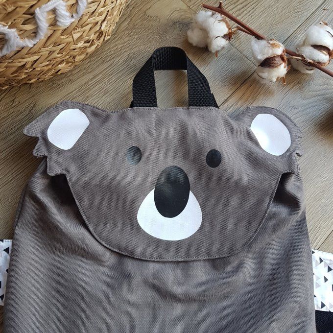 Sac à dos koala personnalisable