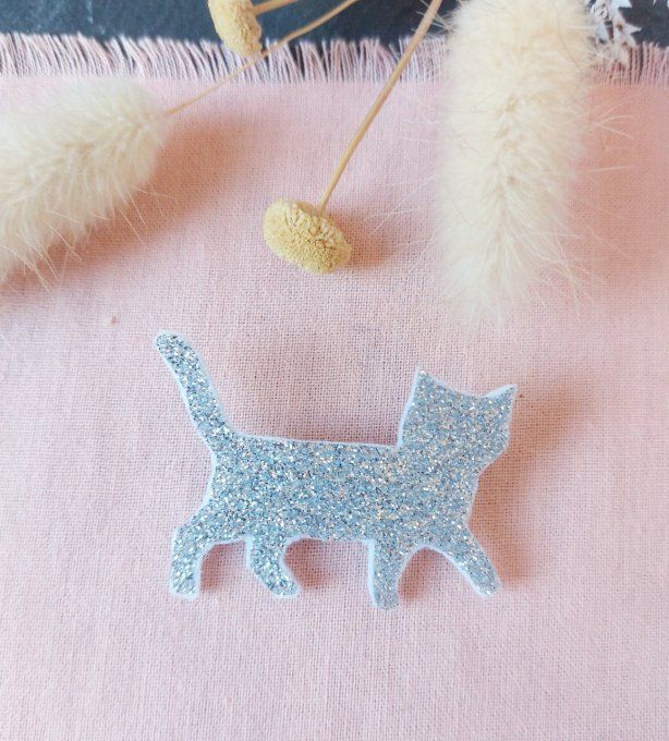 Broche chat