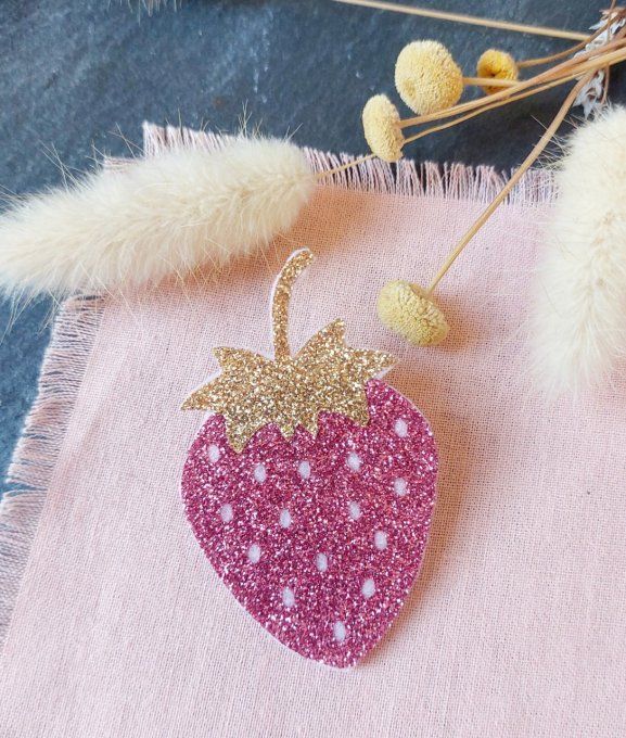 Broche fraise