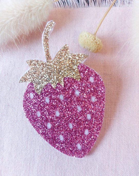 Broche fraise