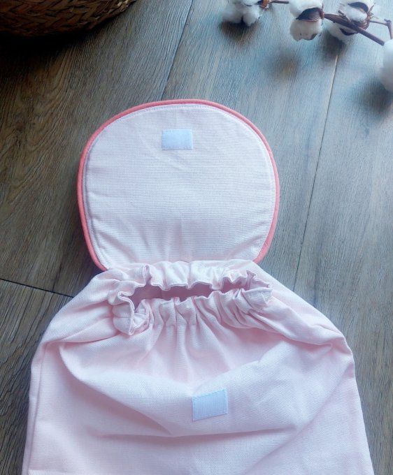 Sac à dos maternelle rose poudré licorne