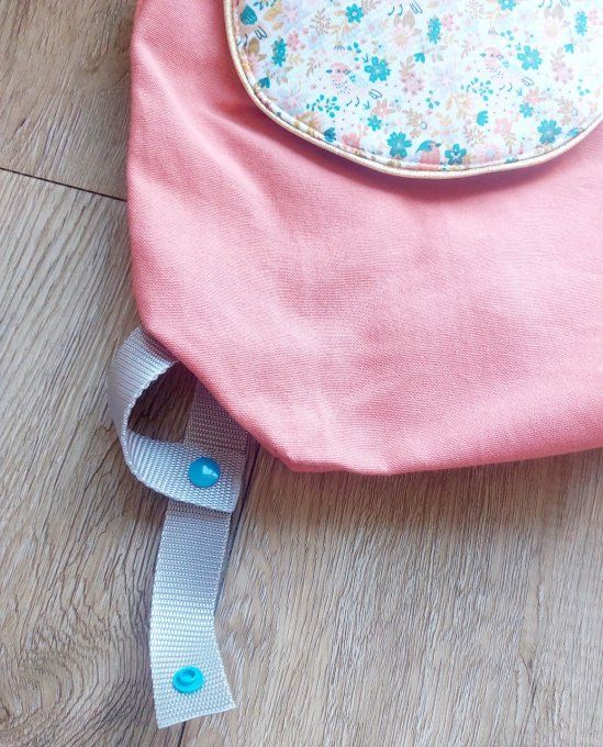 Sac à dos maternelle terra cotta  imprimé oiseau