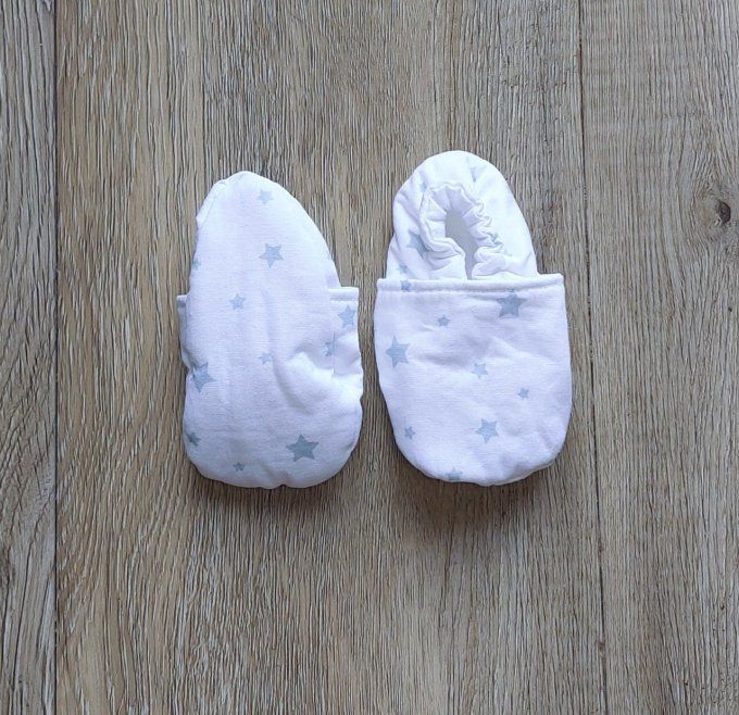 chaussons bébé garçon 0-6 mois modèle 2 