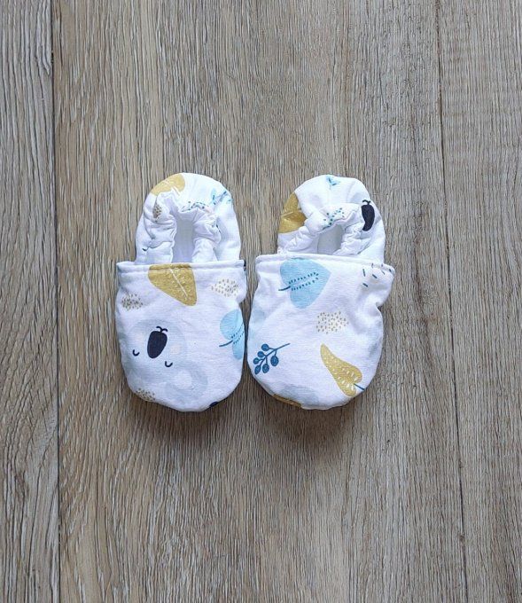 Chaussons bébé koala 2 tailles