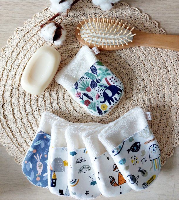 Gant de toilette d’apprentissage