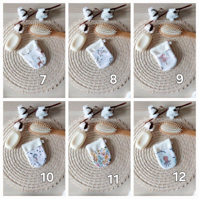 Gant de toilette d’apprentissage
