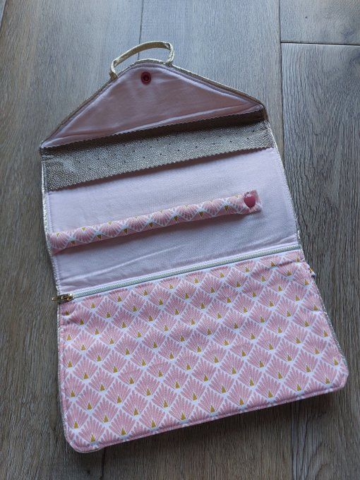 Pochette à Bijoux grandes écailles 
