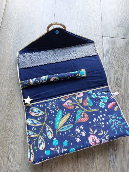 Pochette à bijoux différents motifs