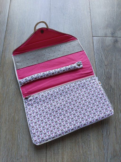 Pochette à bijoux différents motifs