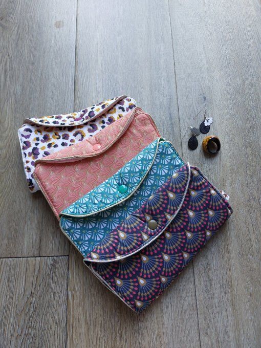 Mini Pochette à bijoux différents motifs 