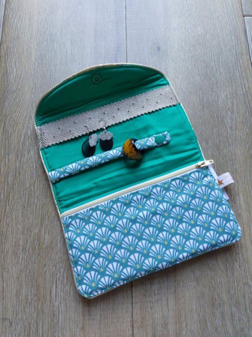 Mini Pochette à bijoux différents motifs 